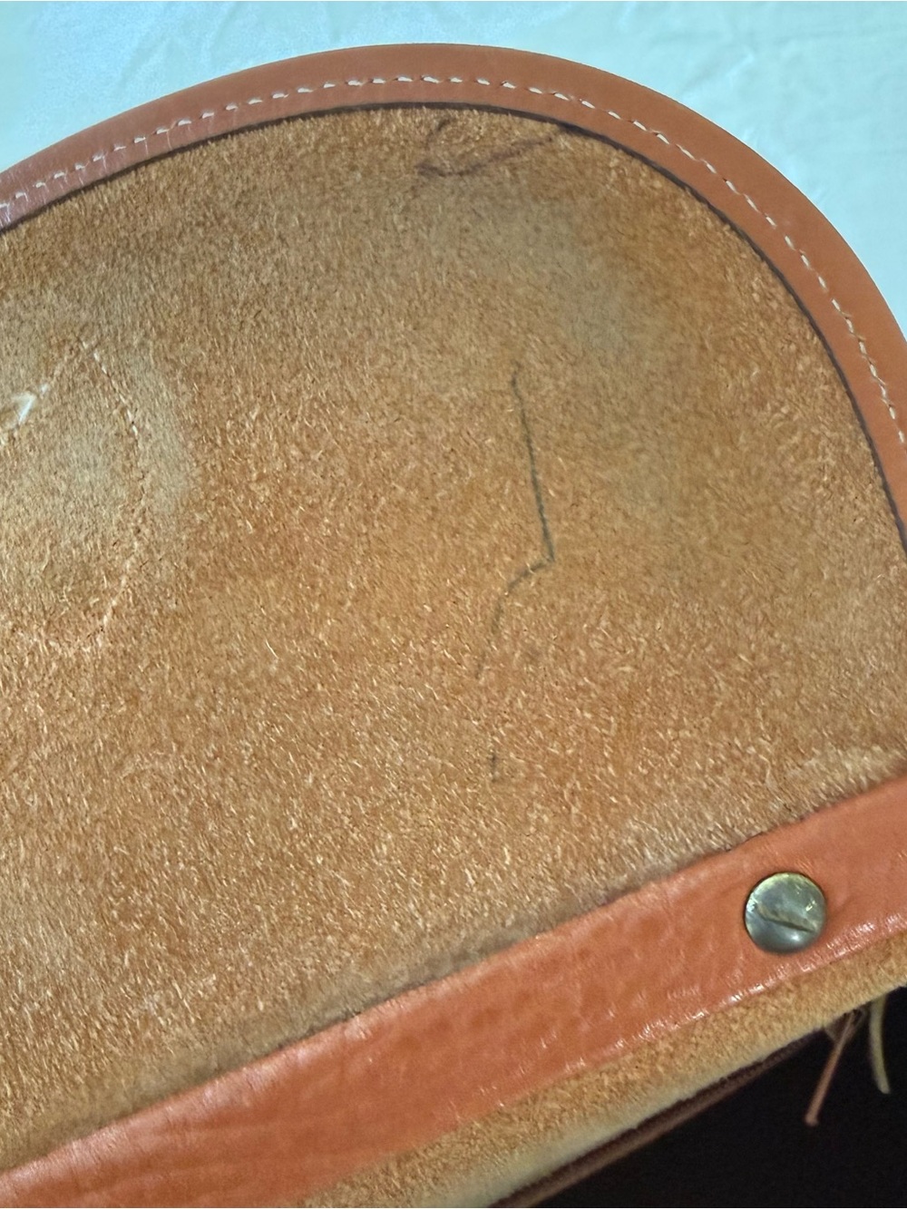 Vintage Dooney & Bourke Leather Top-Handle Satchel in Brown - Picture 5 of 5